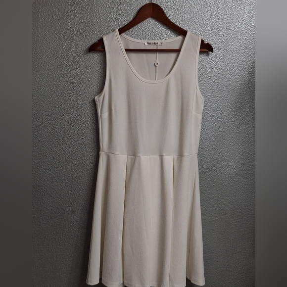 NWT White Mark Sleeveless Fit & Flare Dress  Size XL - Picture 1 of 13